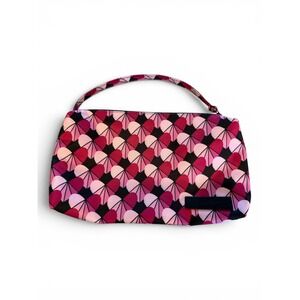 JuJuBe Be Quick Heartbreak Pink/Black Wristlet Clutch Organizer Travel Bag